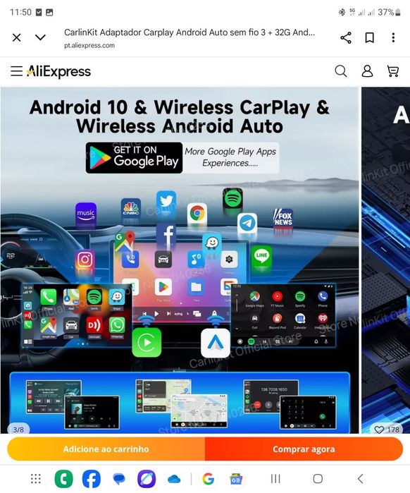 Carplay/ Carlink novos