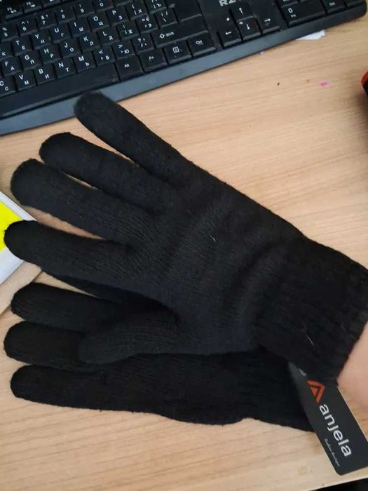 Рукавиці чоловічі подвійні