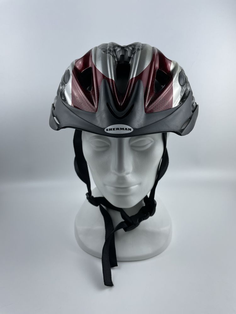 Kask Rowerowy 51 cm - 54 cm Sherman /361B/