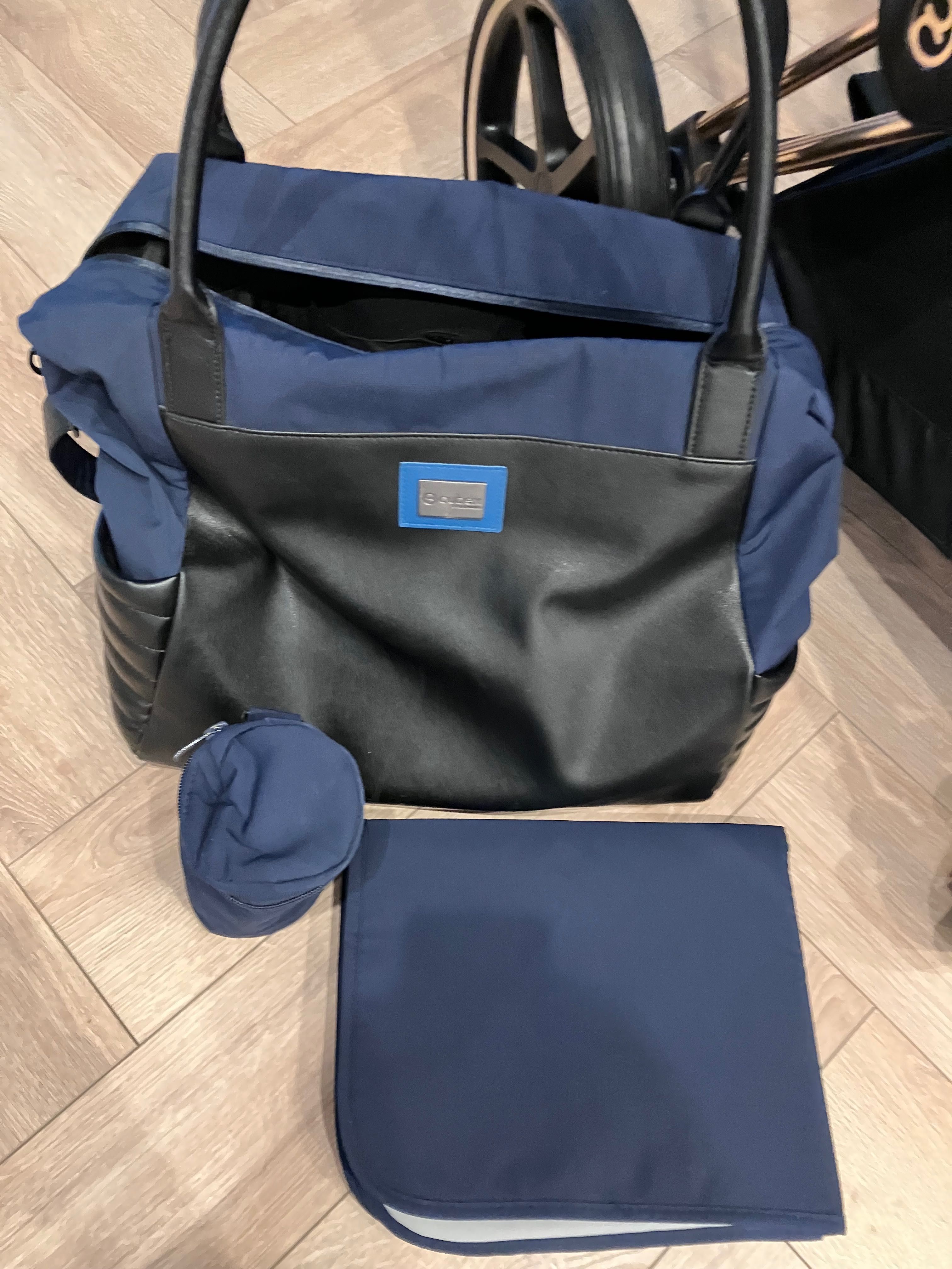 Cybex Rose gold Priam 4.0 cały zestaw nosidełko cloud T i-Size +