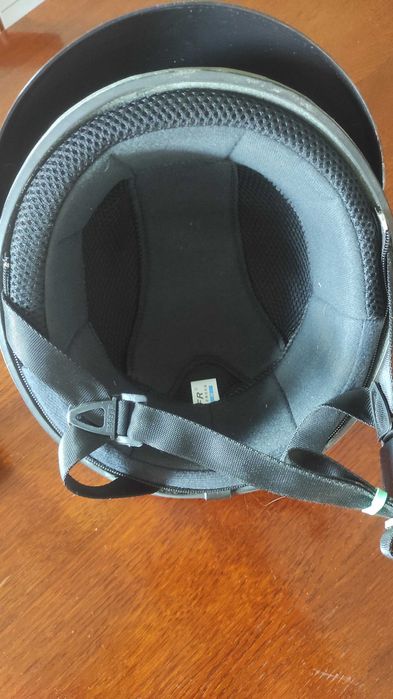 Kask   otwarty Orzeszek, twarzowy z okularami