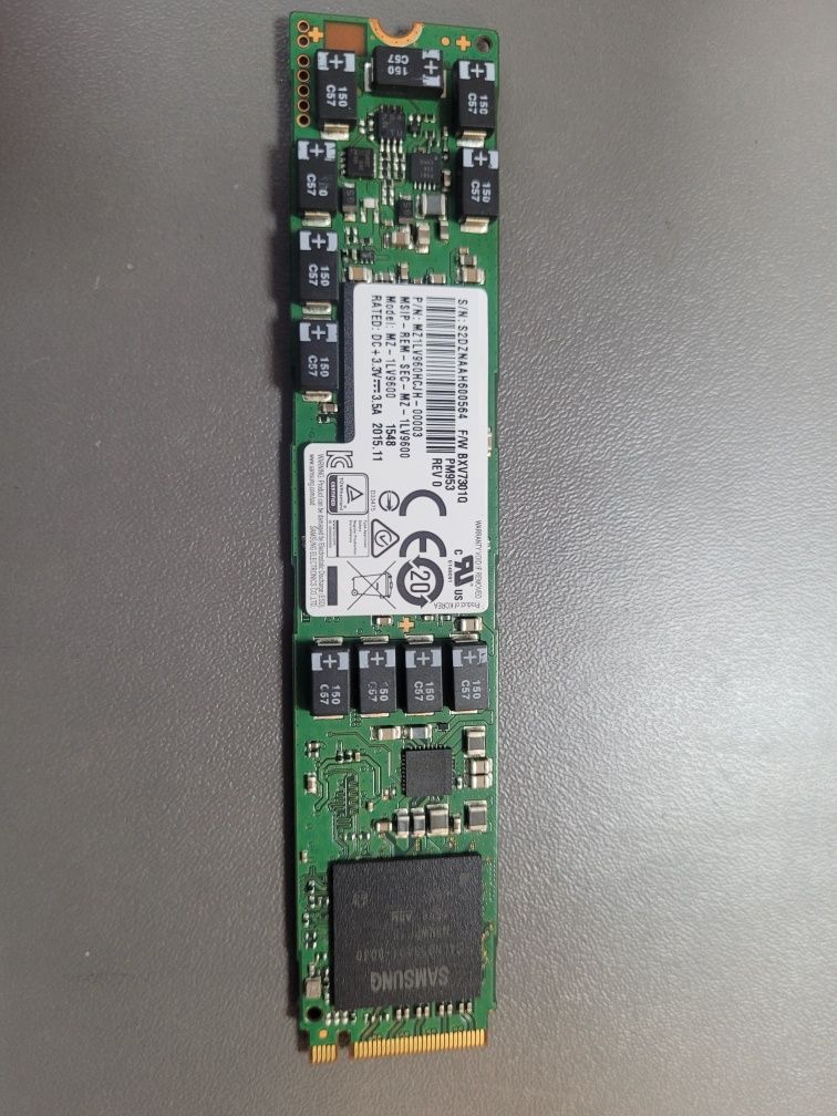 SAMSUNG MZ1LV960HCJH PM953 960Gb M.2 PCIe NVMe 22110 Ssd