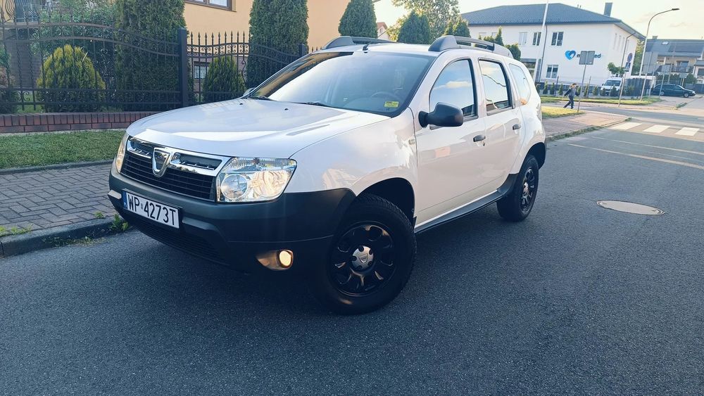 Dacia Duster 1.6 16V 105KM klima wspomaganie c. zamek serwisowana REJ PL