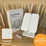 Стильное зеркало для Макияжа с LED подсветкой на 3 секции сенсорное5в1