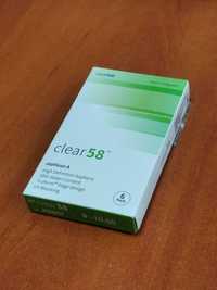 Контактные линзы Clear 58 контактні лінзи -10,0