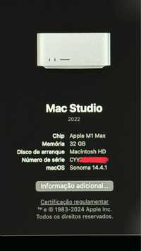 Mac Studio M1 MAX