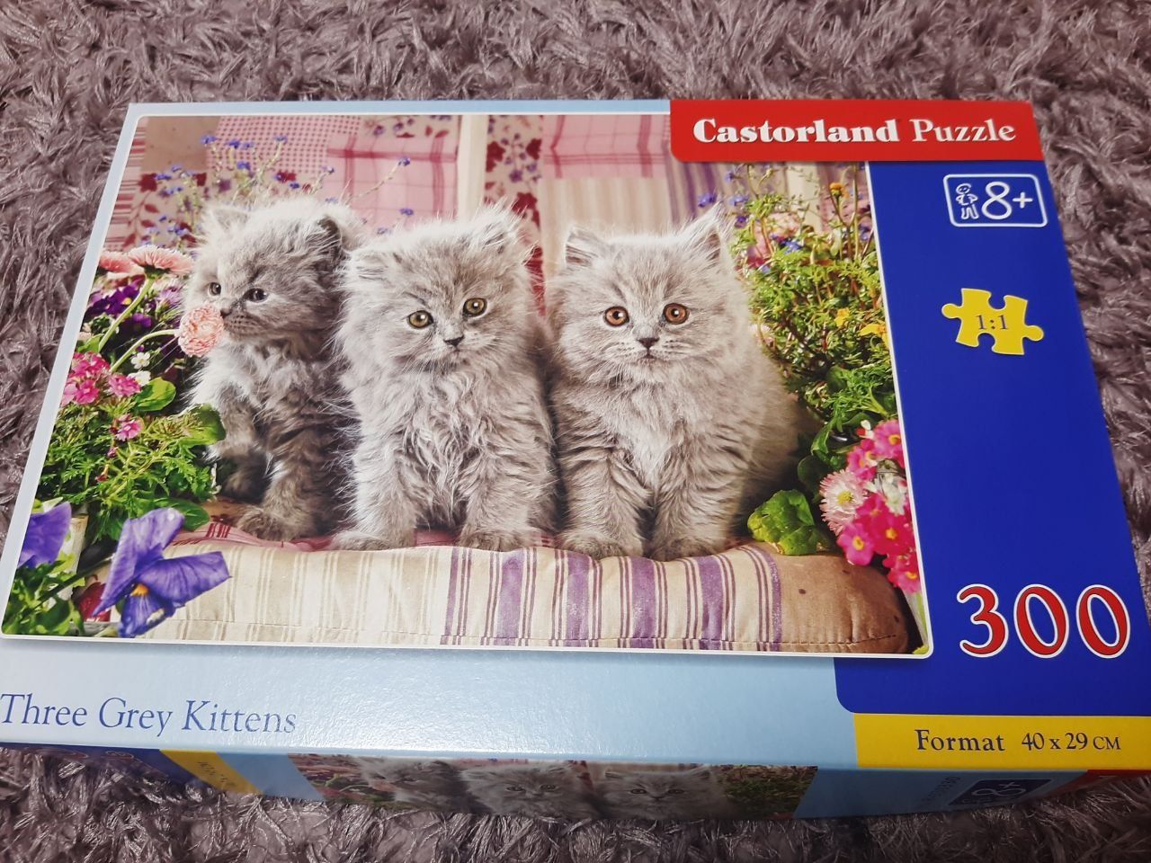 Пазл Thee gray kittens