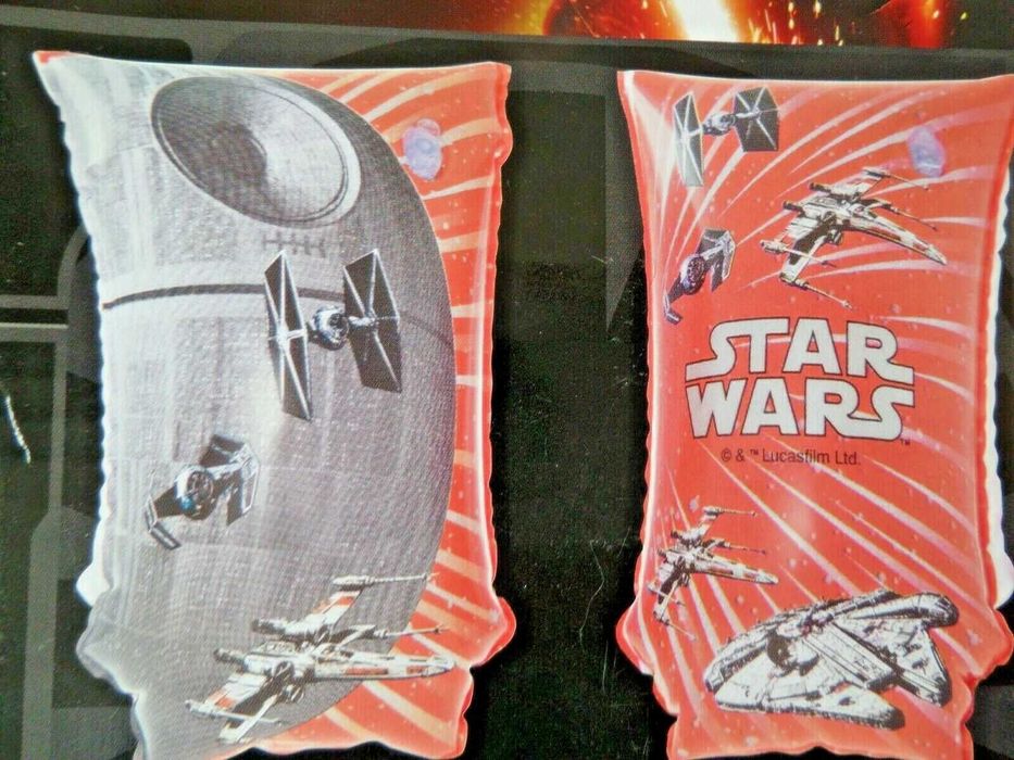 Braçadeiras de natação insuflavel Star Wars para criança Verão
