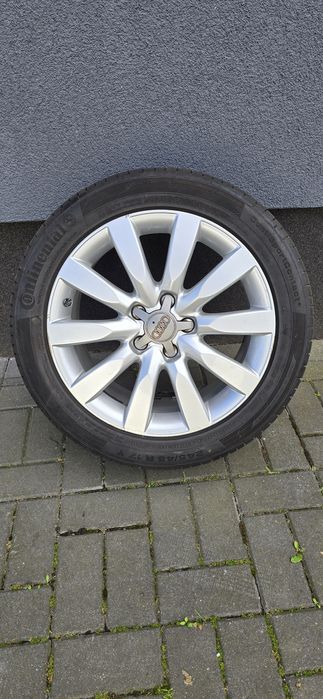Felgi z oponami audi 17 cali 5x112