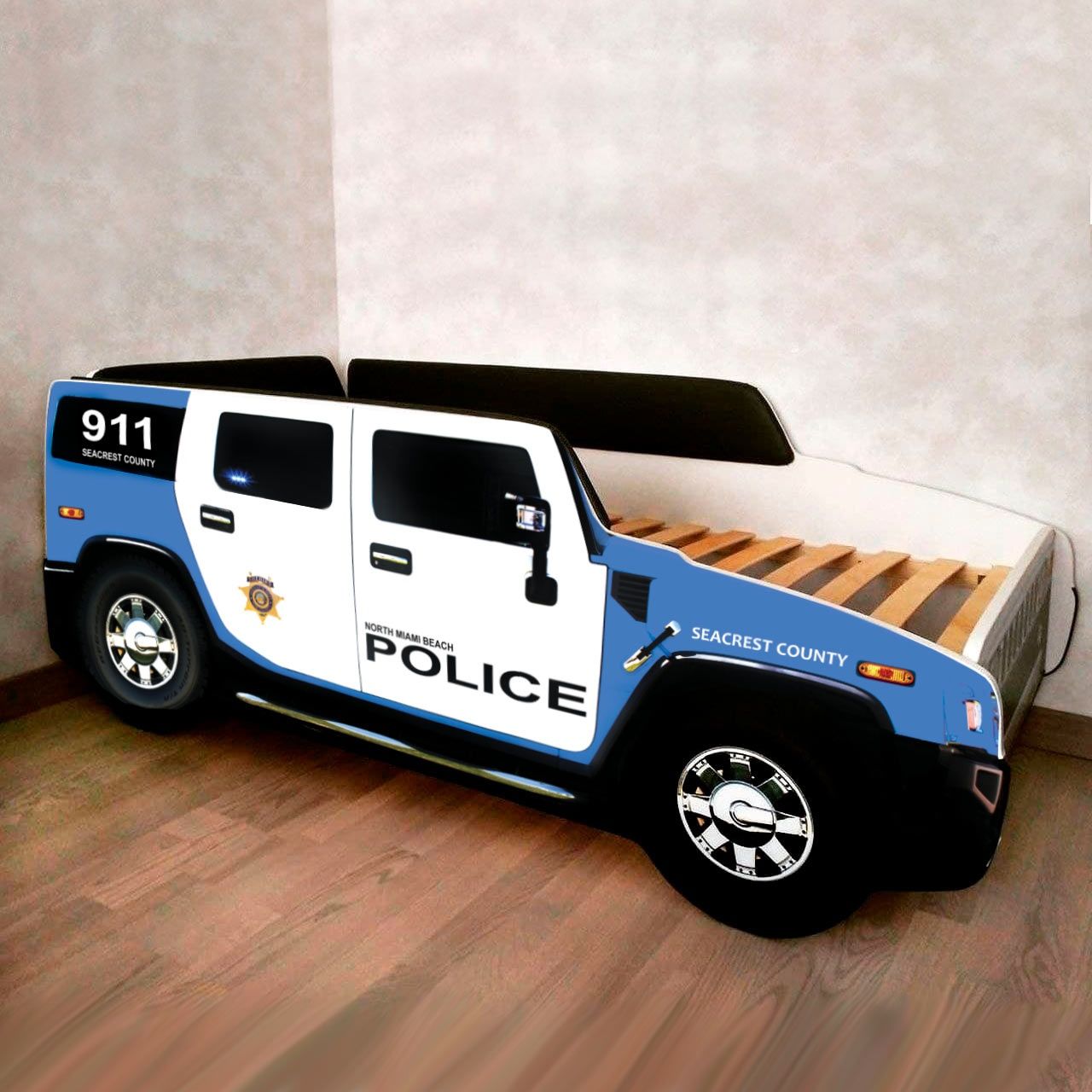 Безкоштовна доставка ліжко машина Поліція (Полицейская кровать машина)