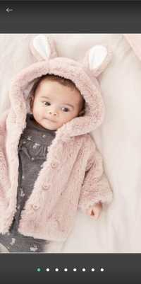 М'якенька дитяча шубка куртка NEXT 2-5 місяця детская шуба куртка