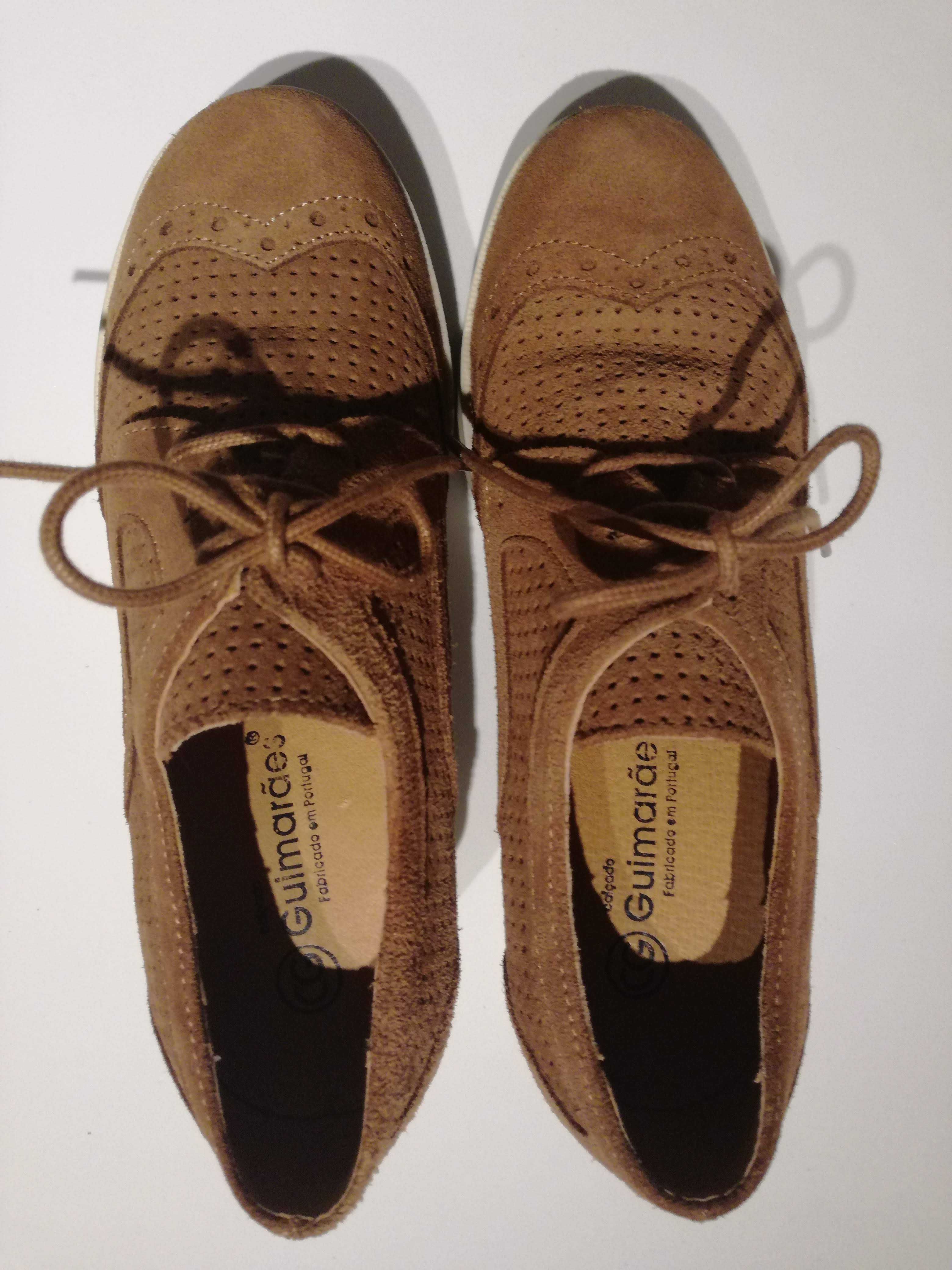 Sapatos Castanhos Guimarães, tam.36