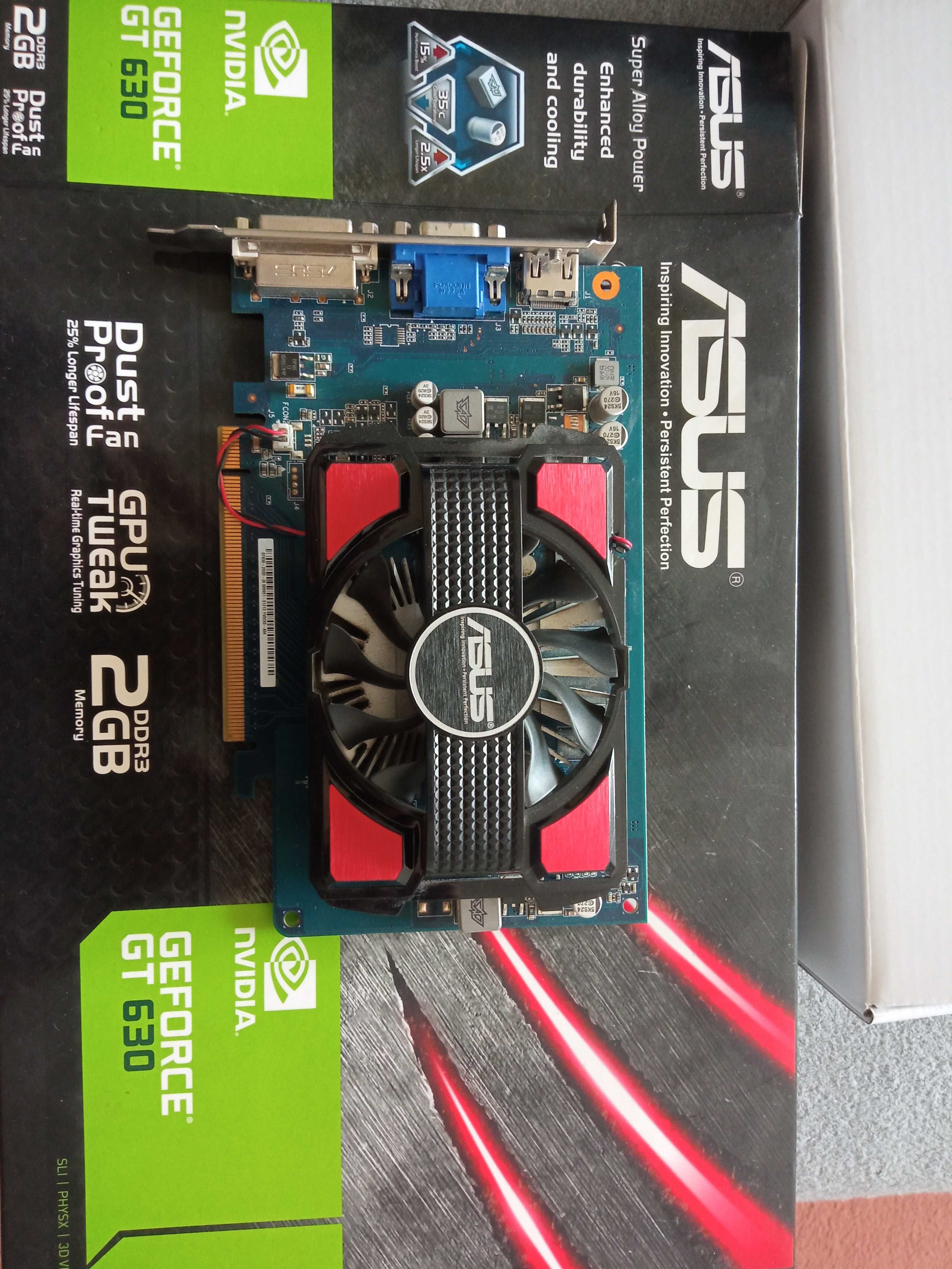 Asus GeForce GT 630 2GB pudełko