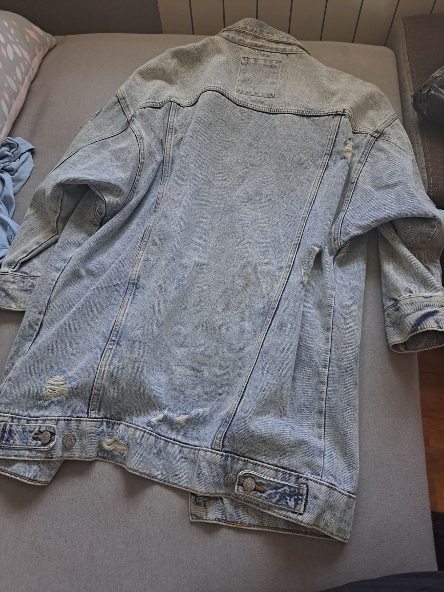 Katana kurtka jeansowa pull&bear S