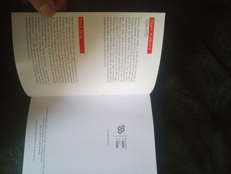 Uma Carta para Garcia 	de Raul Diniz e Elbert Hubbard	Classicus		2011