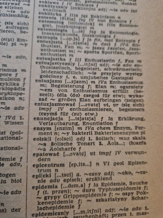 Podręczny słownik polsko-niemiecki tom 1 i 2,