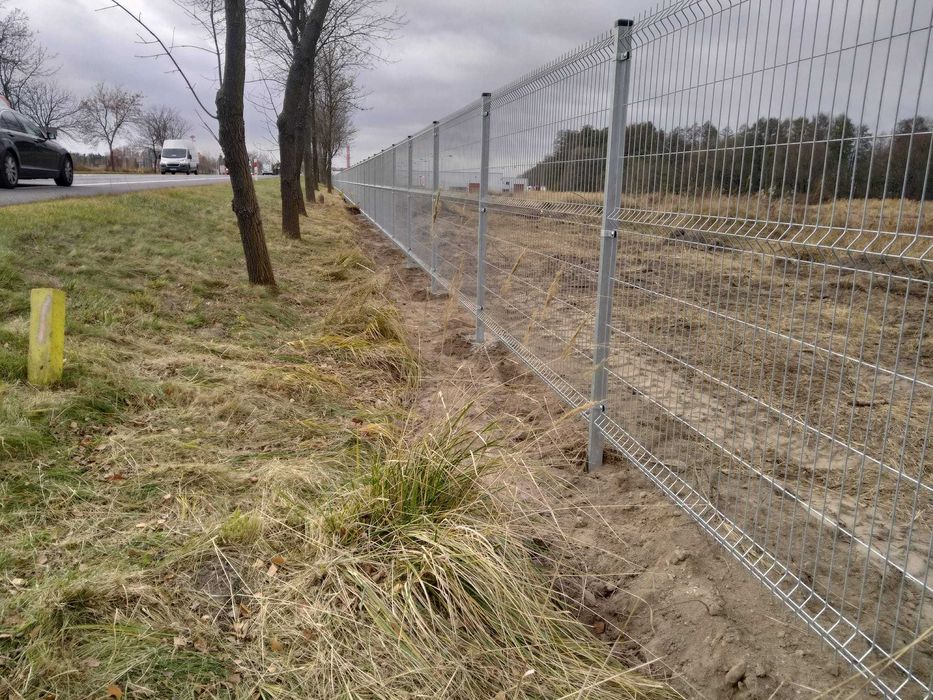 Panel Ogrodzeniowy 3D 153cm FI4 Materiał Montaż Brama Furtka