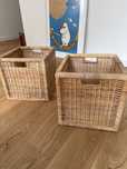 IKEA 2x Kosze Wiklinowe Branas