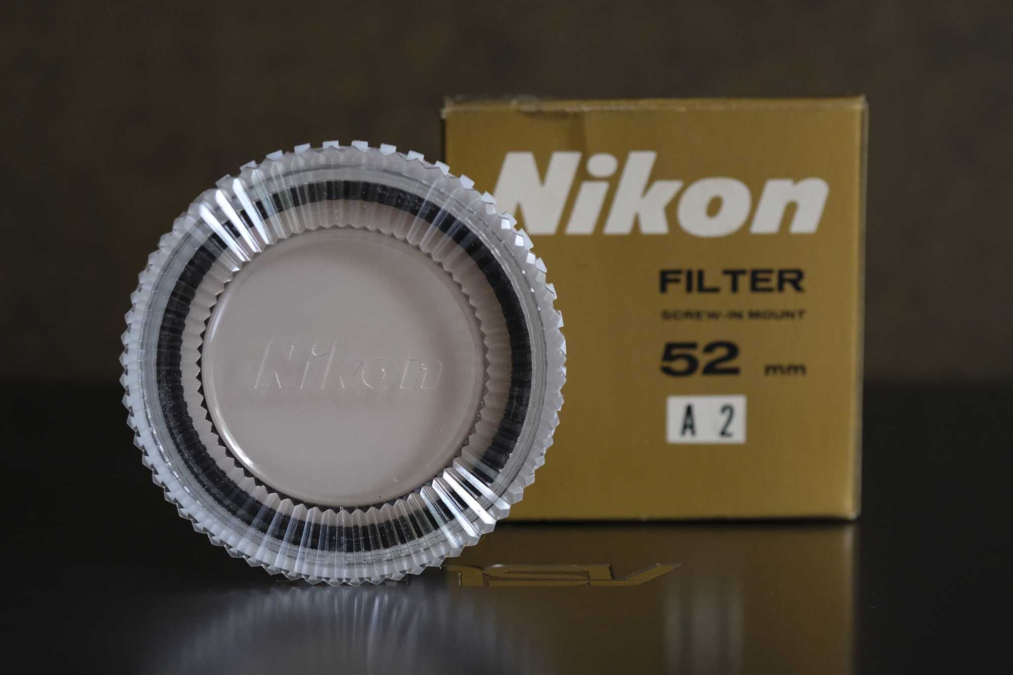 Фильтр Nikon FILTER screw-in mount 52mm A2 B2 оригинал ПЛЕНКА