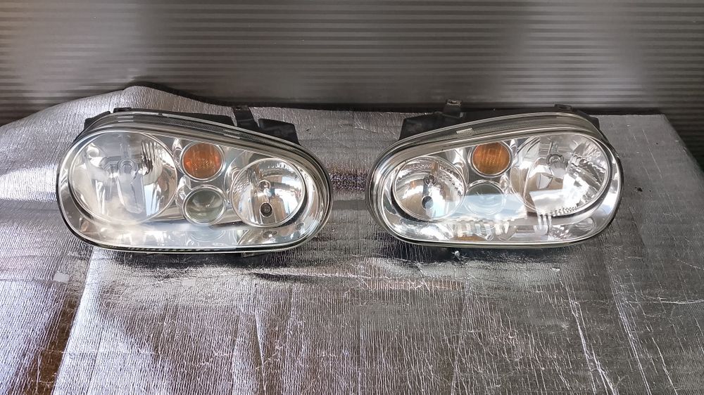 Lampy przód Golf 4 Valeo ORGINAŁ soczewka cena za 2 sztuki