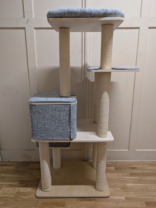 Modern Living Drapak Havana Jasnoszary 88x62x155cm BARDZO DUŻY