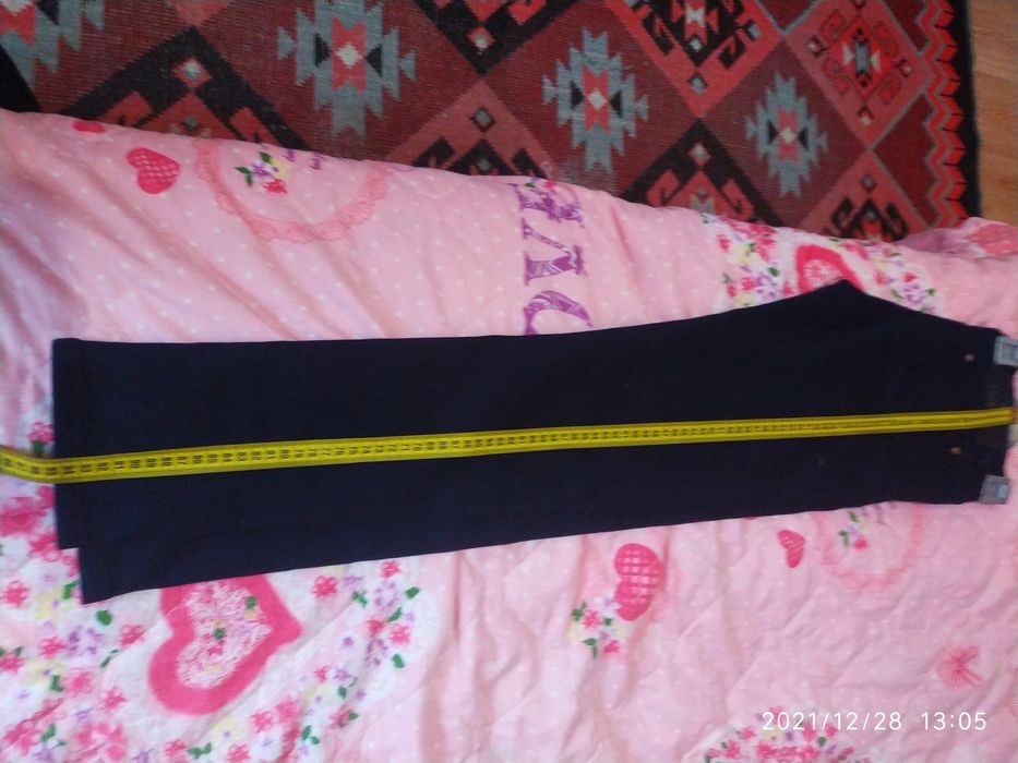 Продам теплі, на флісі джинсові брюки