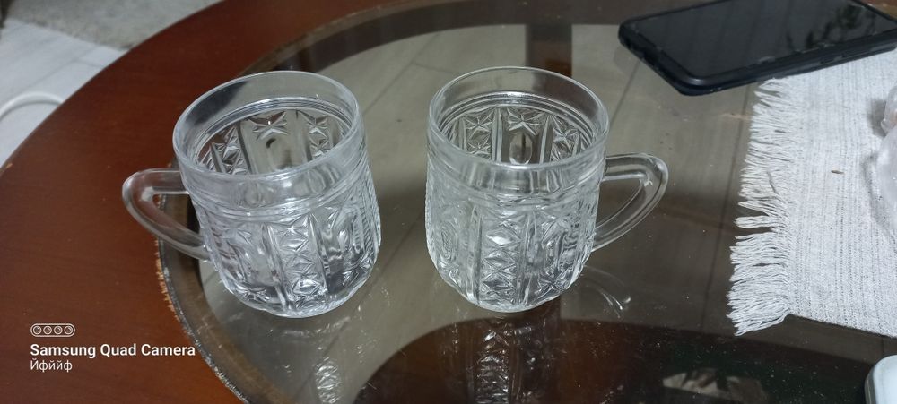 Хрустальняе бокальчики.