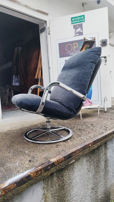 Fotel IKEA Smedsta Bauhaus vintage retro