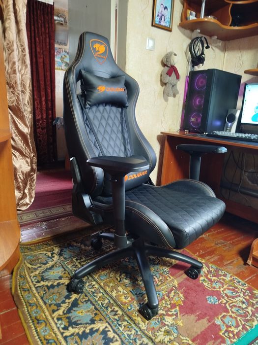 Кресло геймерское Cougar Armor S Black