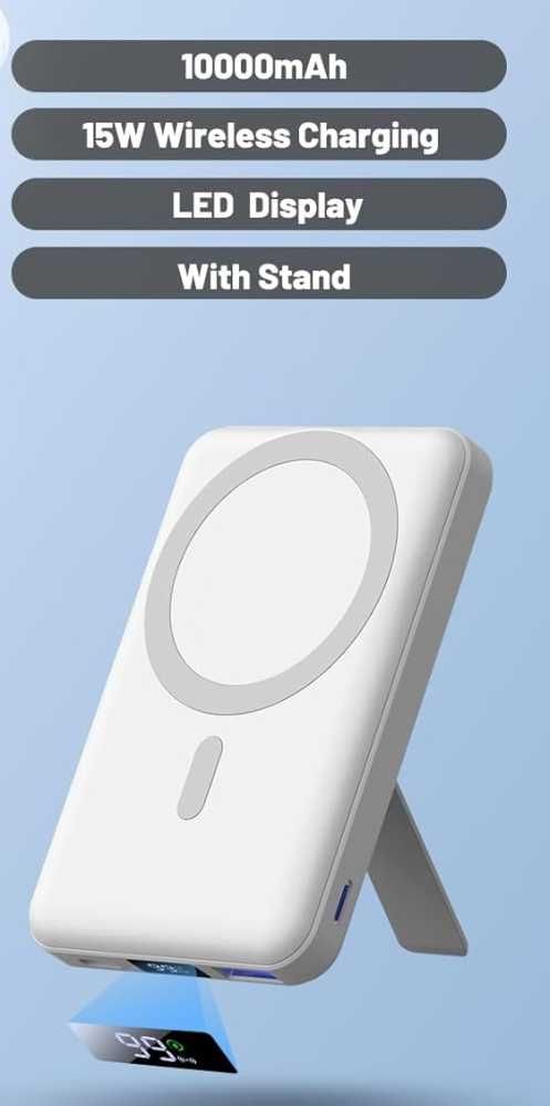Powerbank Aoguerbe KT-D001 indukcyjny do iPhone Nowy Gwarancja
