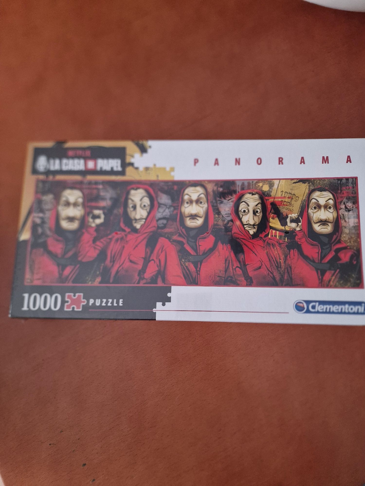 Caixa de 1 puzzle 1000 peças ,da La Casa De Papel
