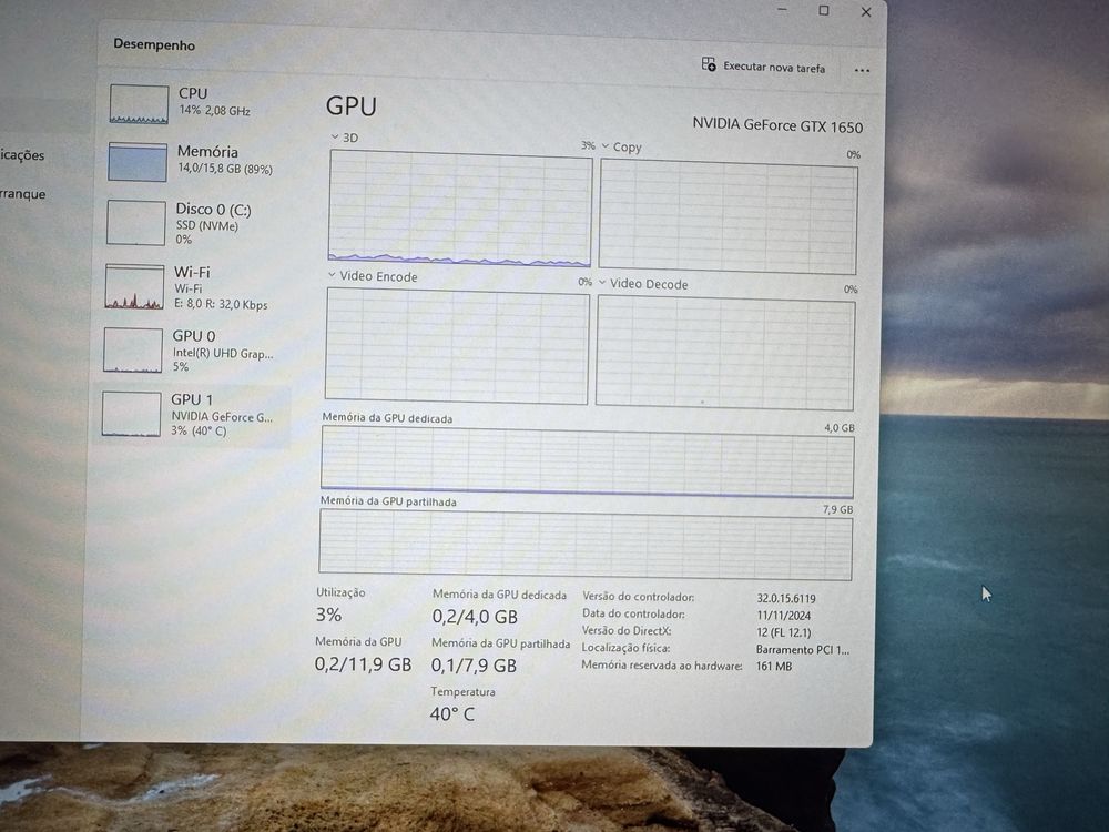 Portátil hp omen