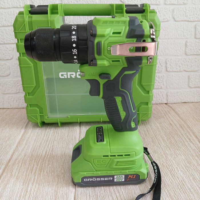 Шуруповерт акумуляторний Grosser GCD 521T