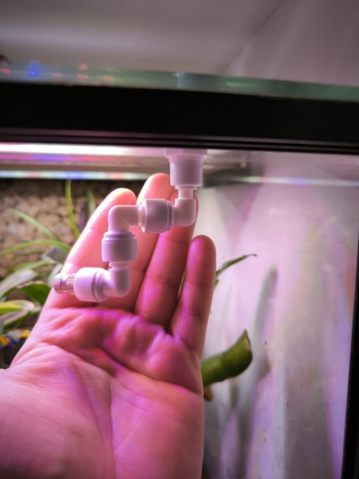 Dysze białe zraszające terrarium tropikalne paludarium system