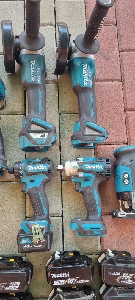 Makita 18V - zestaw narzędzi akumulatorowych