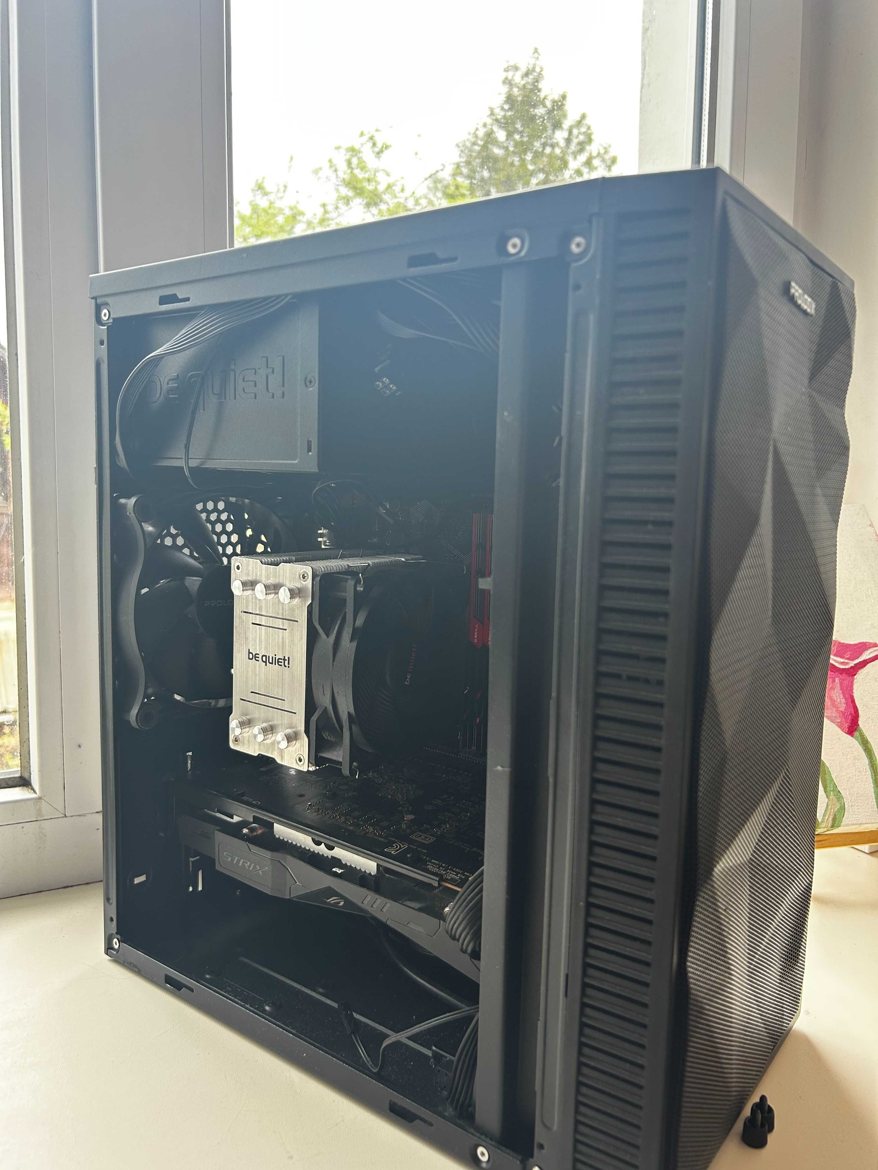 ПК i3-10100/RX 570/16 ГБ/SSD 512 ГБ/нові БЖ, мат. плата та кулер.