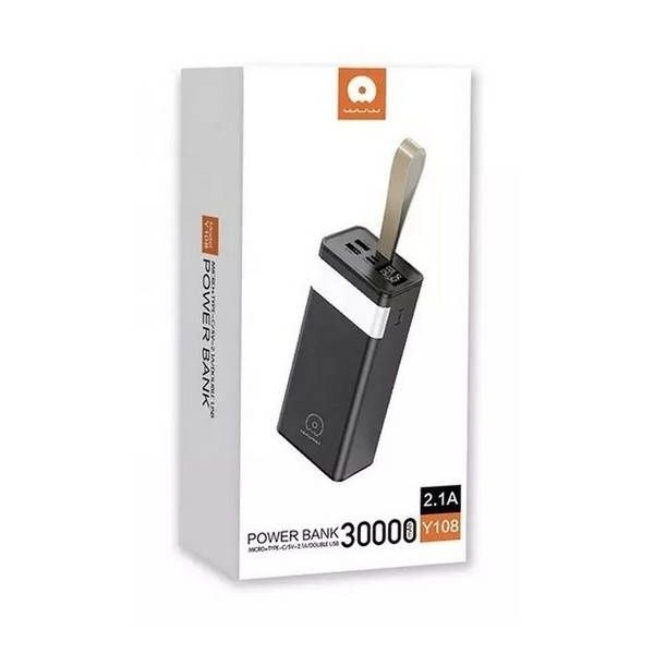 Повербанк WUW Y108 30000mAh, опт,новый повербанк, срочно