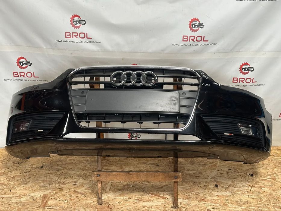 ZDERZAK PRZEDNI AUDI A4 B8 LIFT LZ9Y  PDC