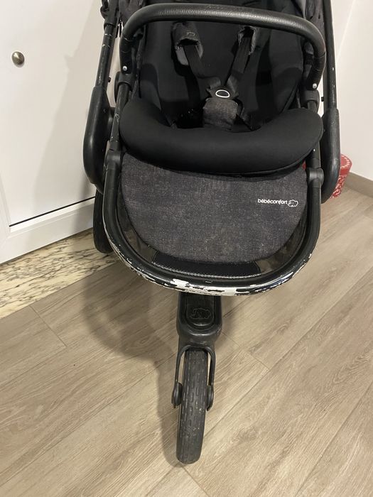 Duo carrinho + ovo + isofix