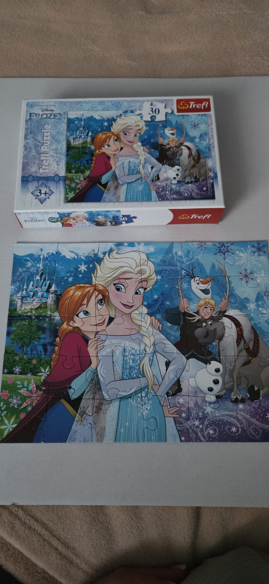 Trefl puzzle 3+ 30 elementów ELSA i Anna Frozen Kraina Lodu