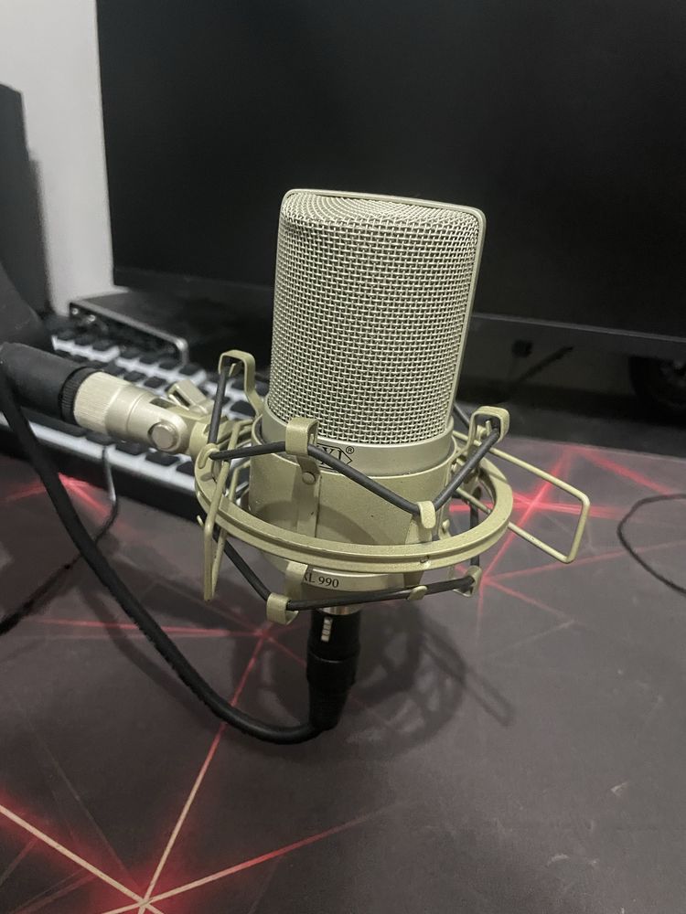 Mikrofon studyjny XLR MXL 990 OPIS