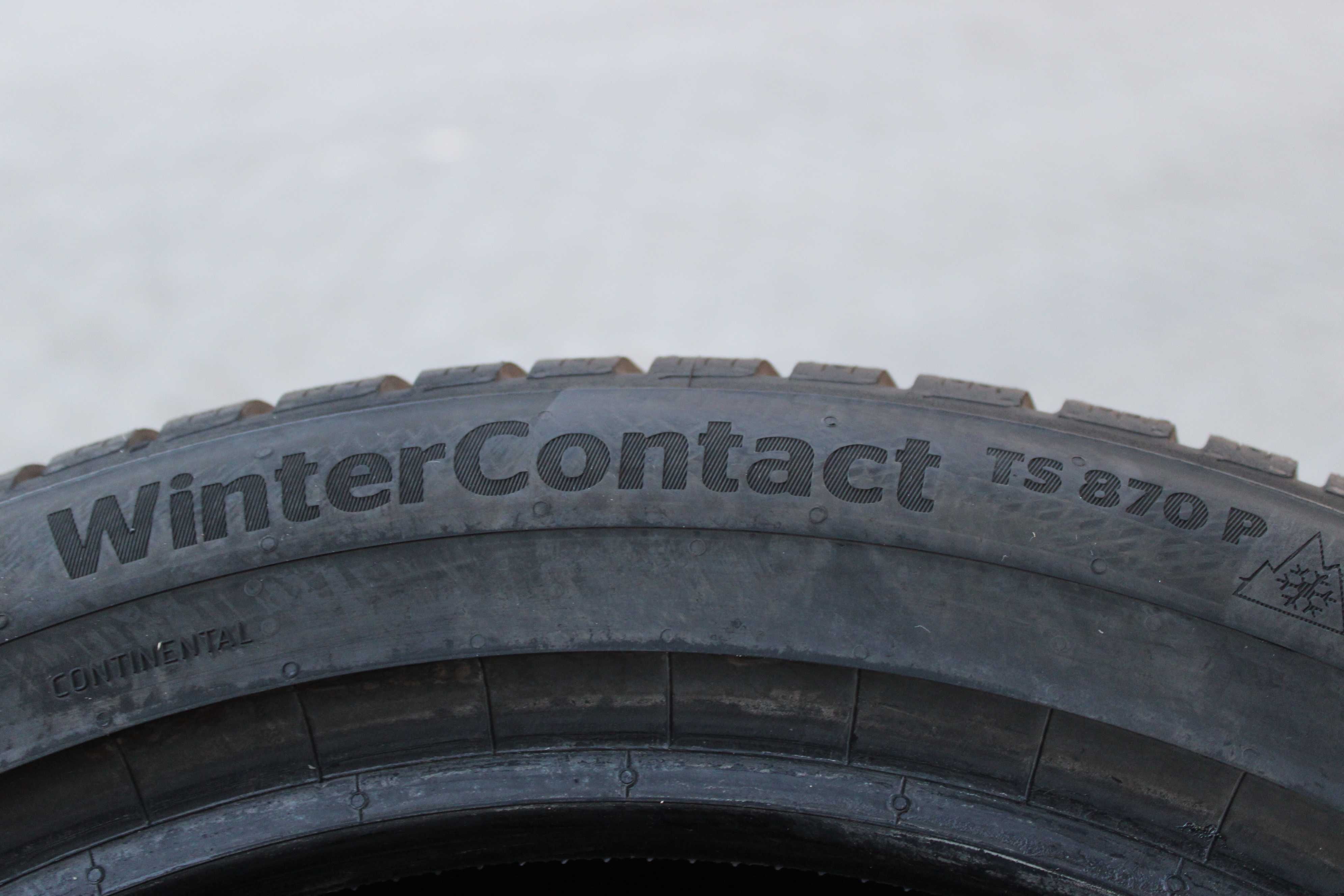 235/45R18 Continental WinterContact TS 870 P  98V XL 8mm Jak Nowe 22r.