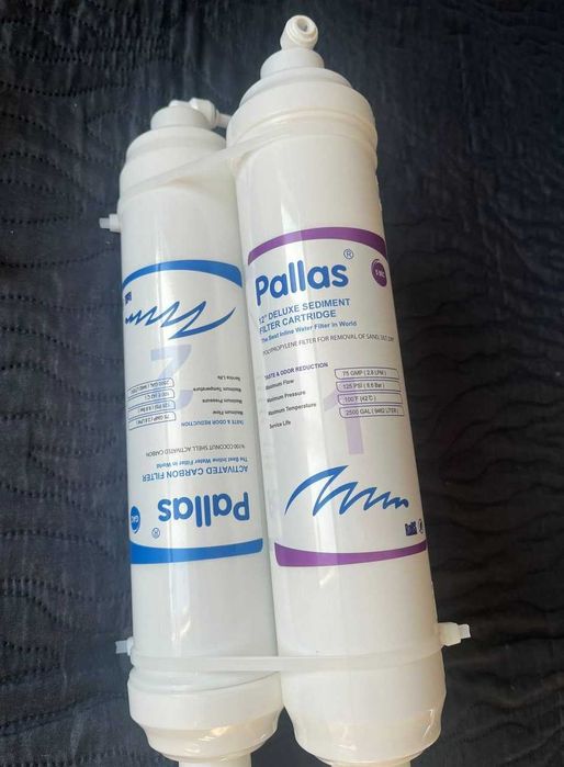 Тройной фильтр для води з активованим вугіллям чиста питна вода