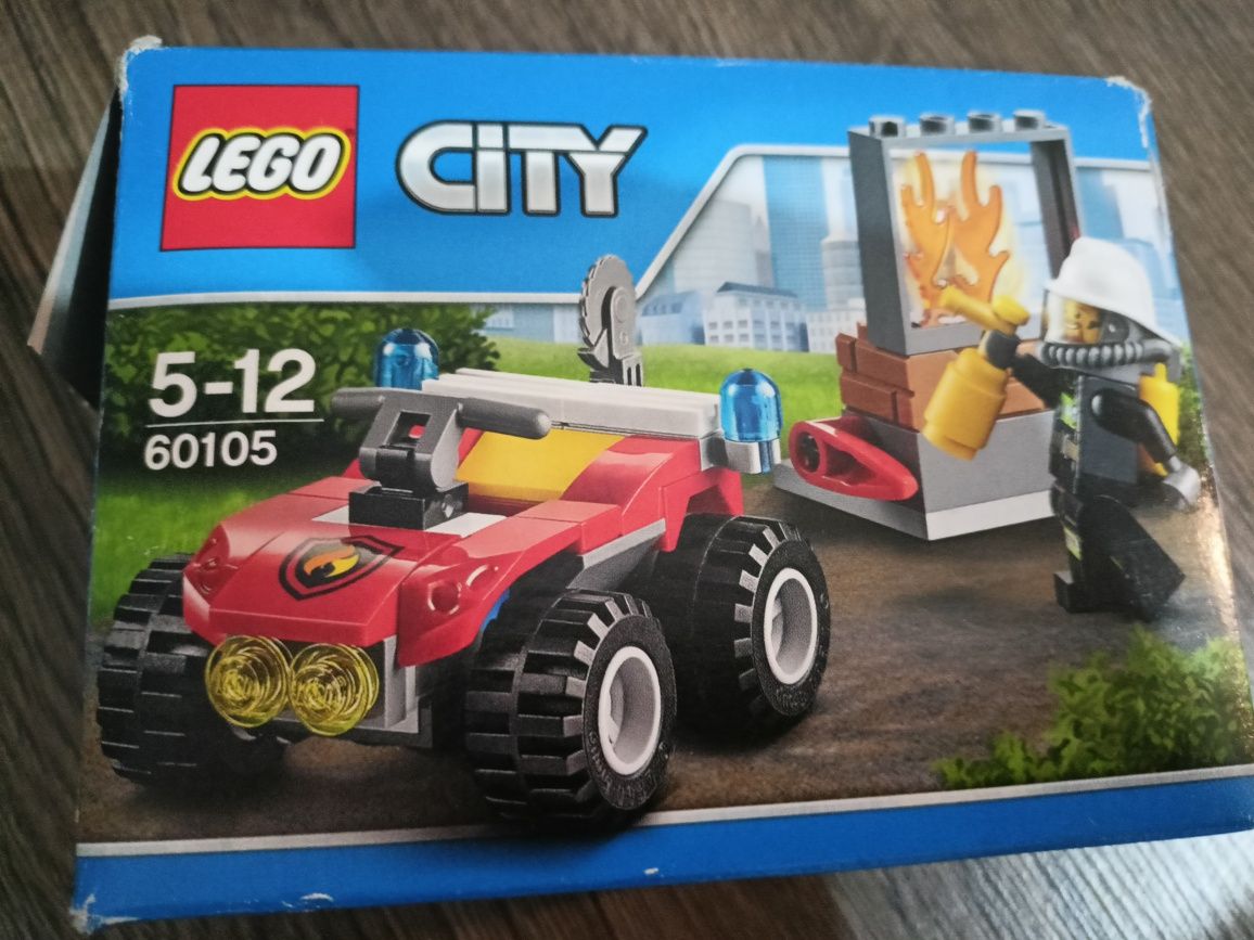 Lego City 60105 quad strażacki