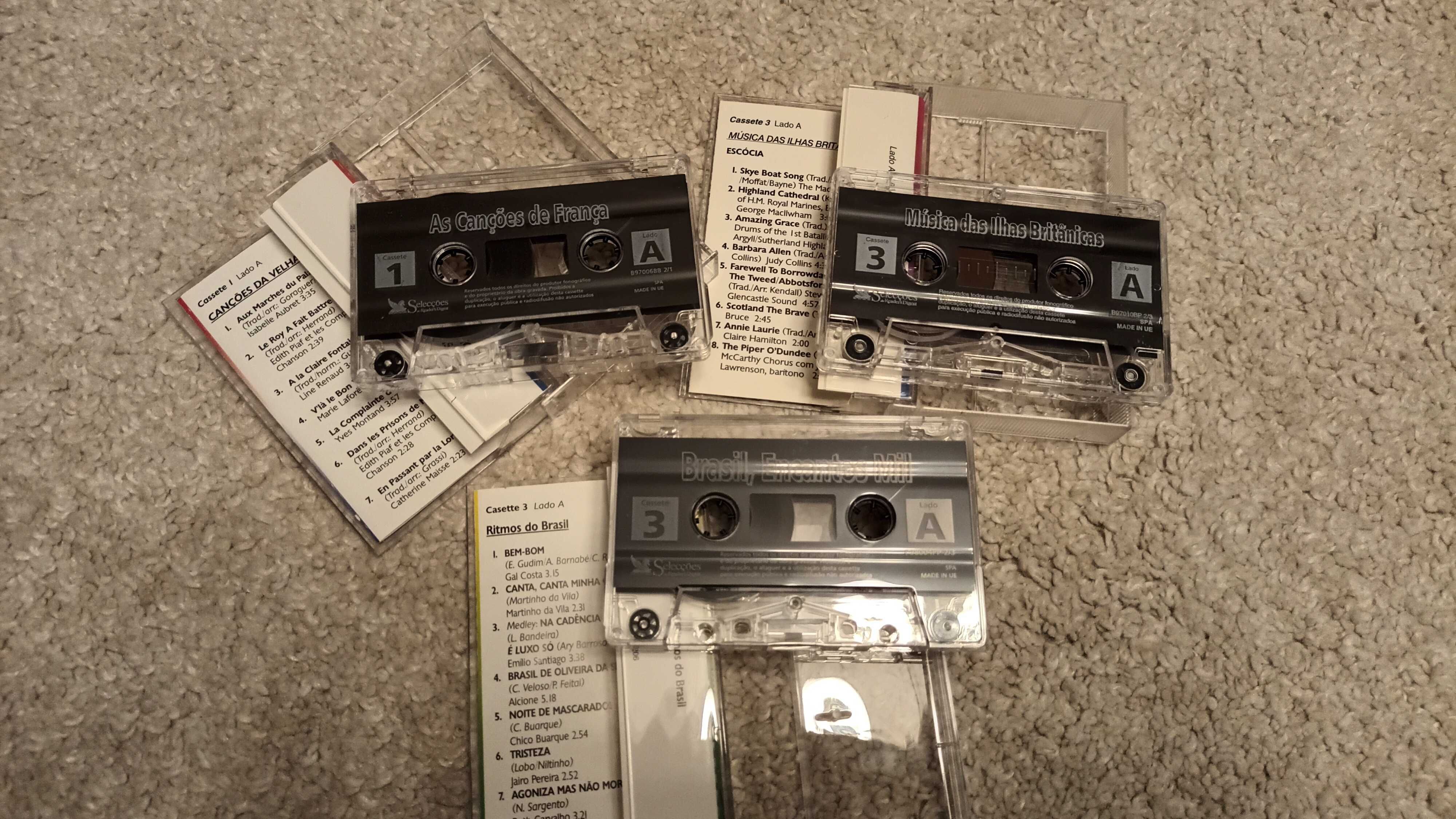 36 Cassetes  Audio
