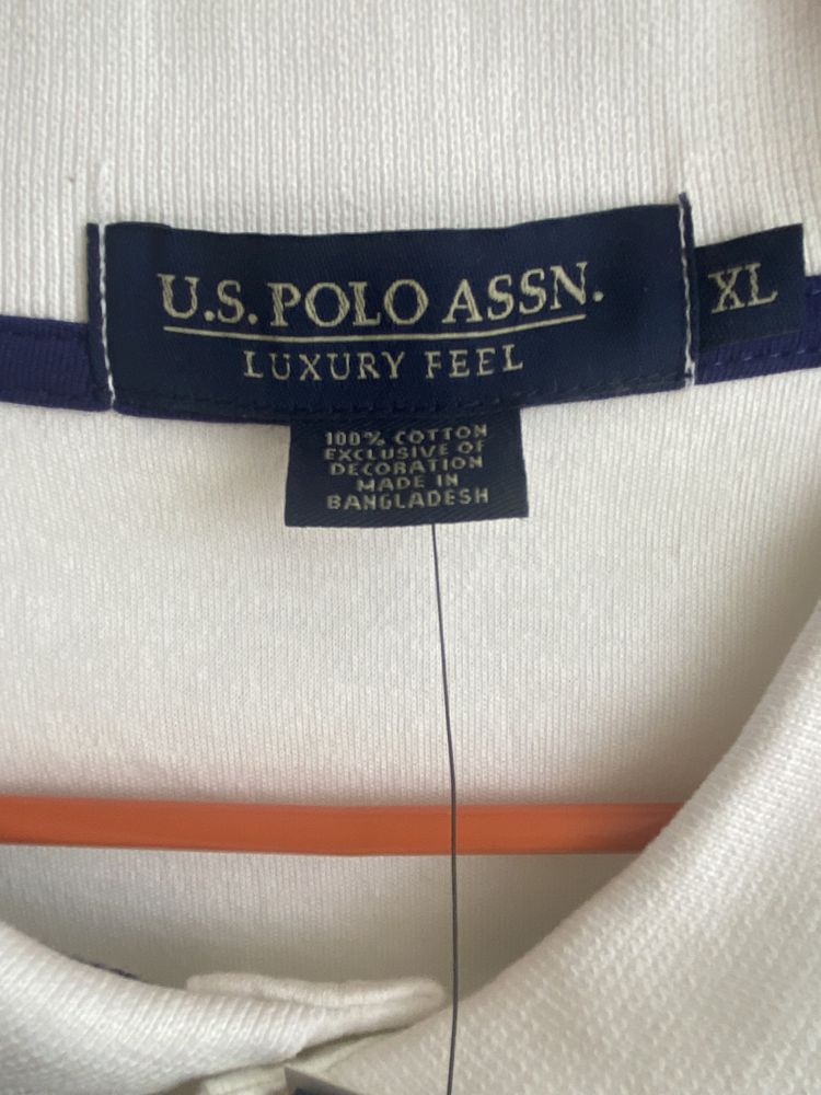 Футболка поло US Polo ASSN, розмір XL, оригінал