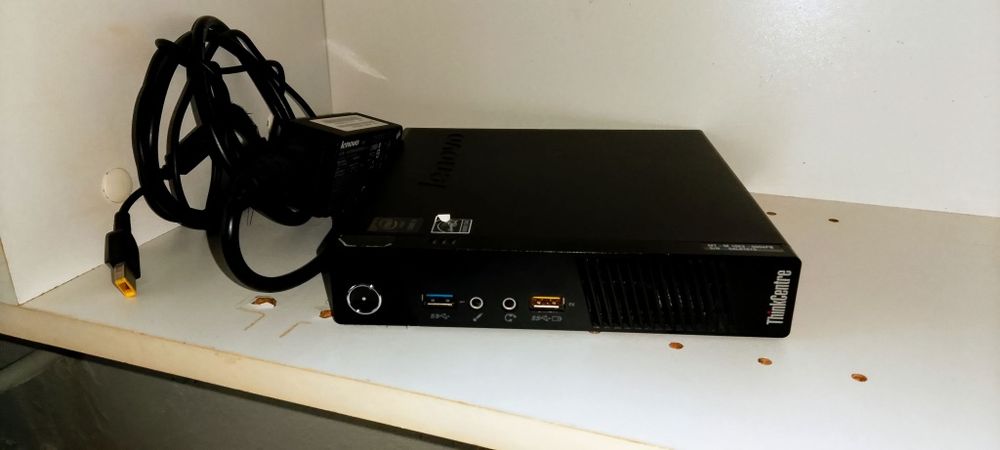 Mini Lenovo M83 i3,8Gb DDR3,0Gb HDD ,ładowarka
