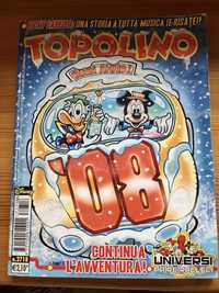 Topolino komiks w języku włoskim Kaczor Donald język włoski