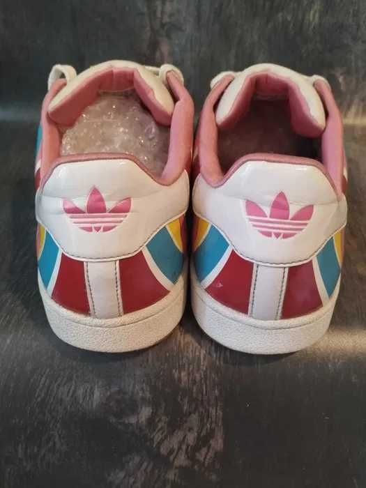 Adidas Superstar kolorowe,Z LIMITOWANEJ EDYCJI.
