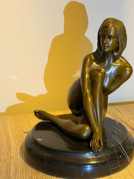 Фигура Скульптура Эротика Бронза Подпись